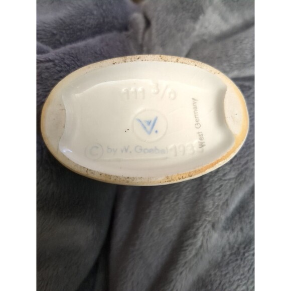 Hummel figurine Hum 111/3/0 "Wayside Harmony" TMK 1 * Crown mark * yellow socks - Picture 16 of 16